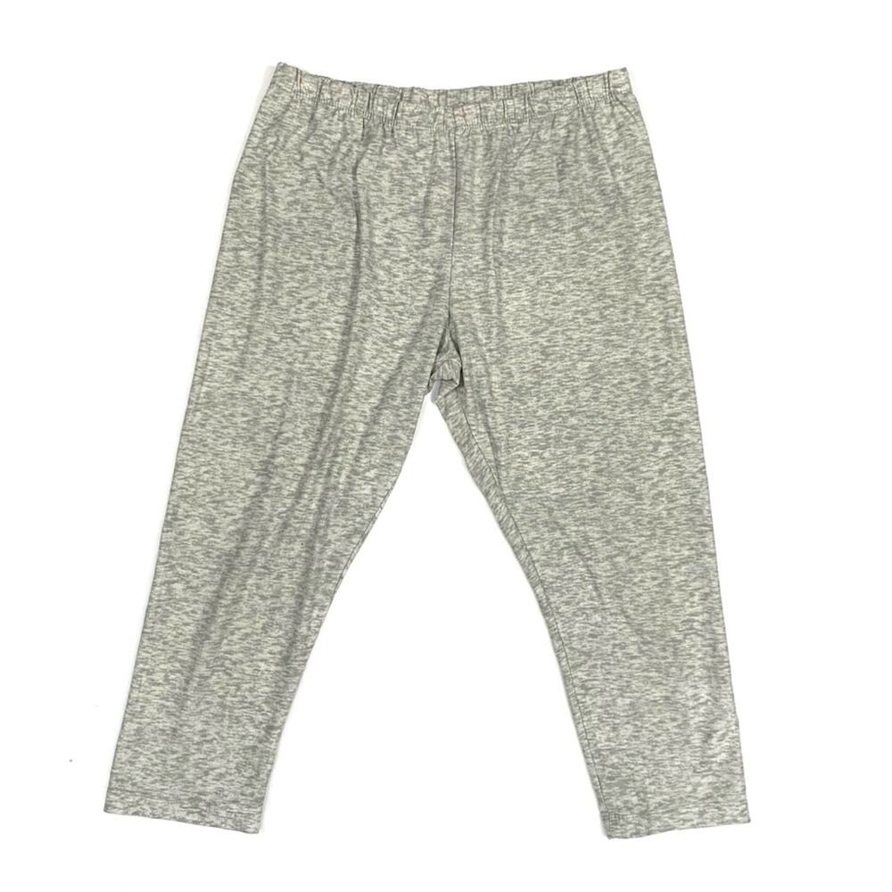 Light Gray Capri Cropped Leggings